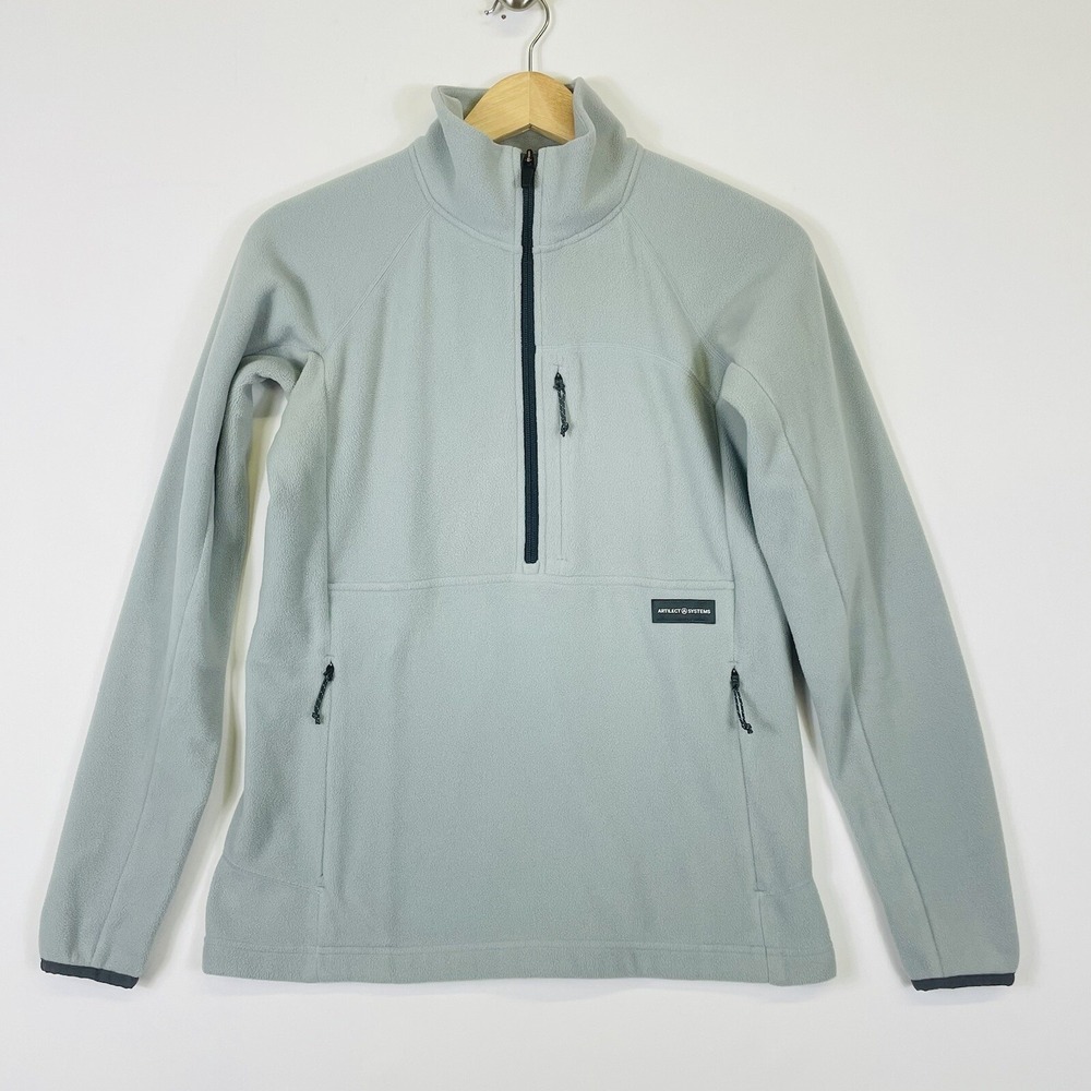 Artilect Womens Medium Fleece Jacket Halfmoon Glacier Grey Bio Gorpcore Outdoors